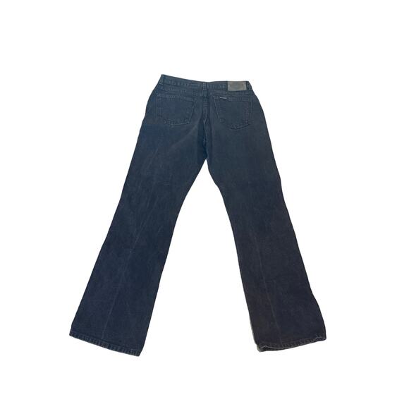 Harley Davidson Black Bootcut Jeans 12L - Picture 4 of 5